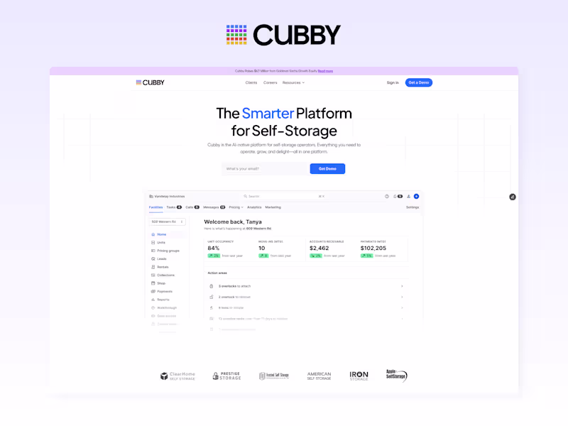 Cover image for Cubby - Full website development in Framer