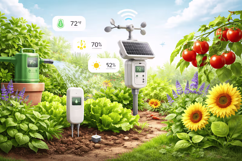 Cover image for Virtual garden