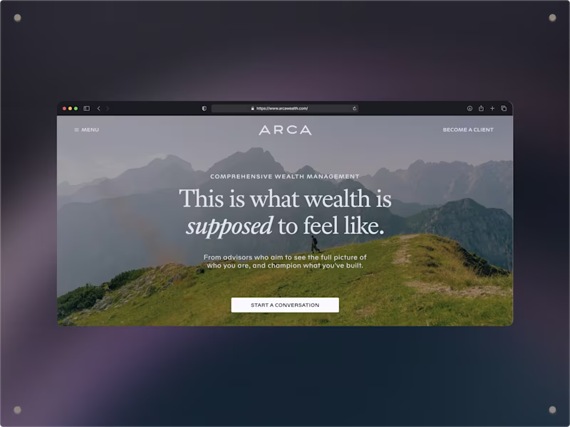 Cover image for Framer Design Engineering for AI-Native Wealth Management
