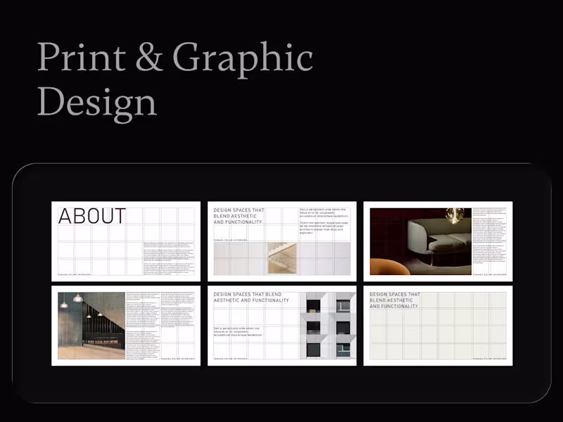 Cover image for Print & Graphic Design