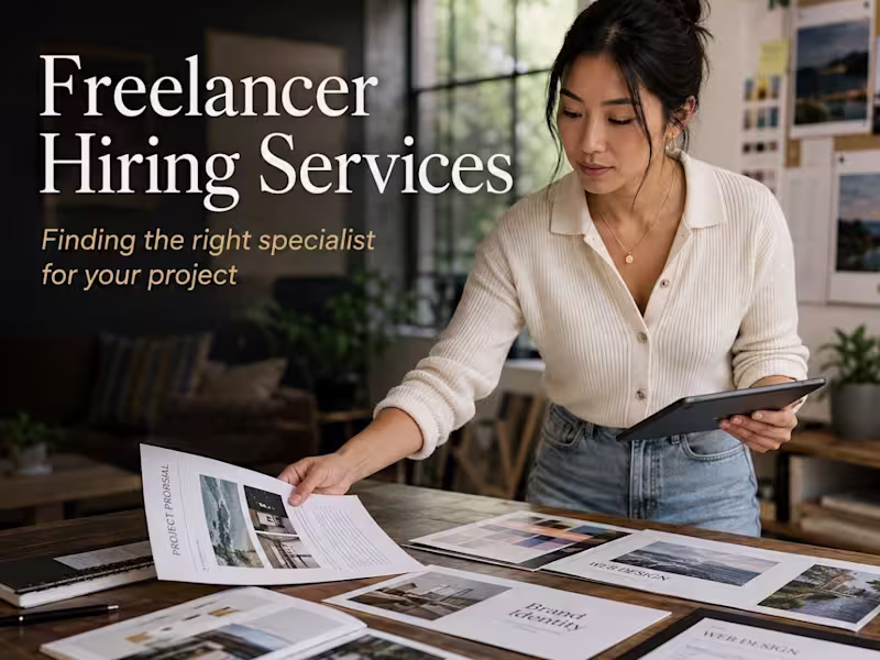 Cover image for Freelancer Hiring Services