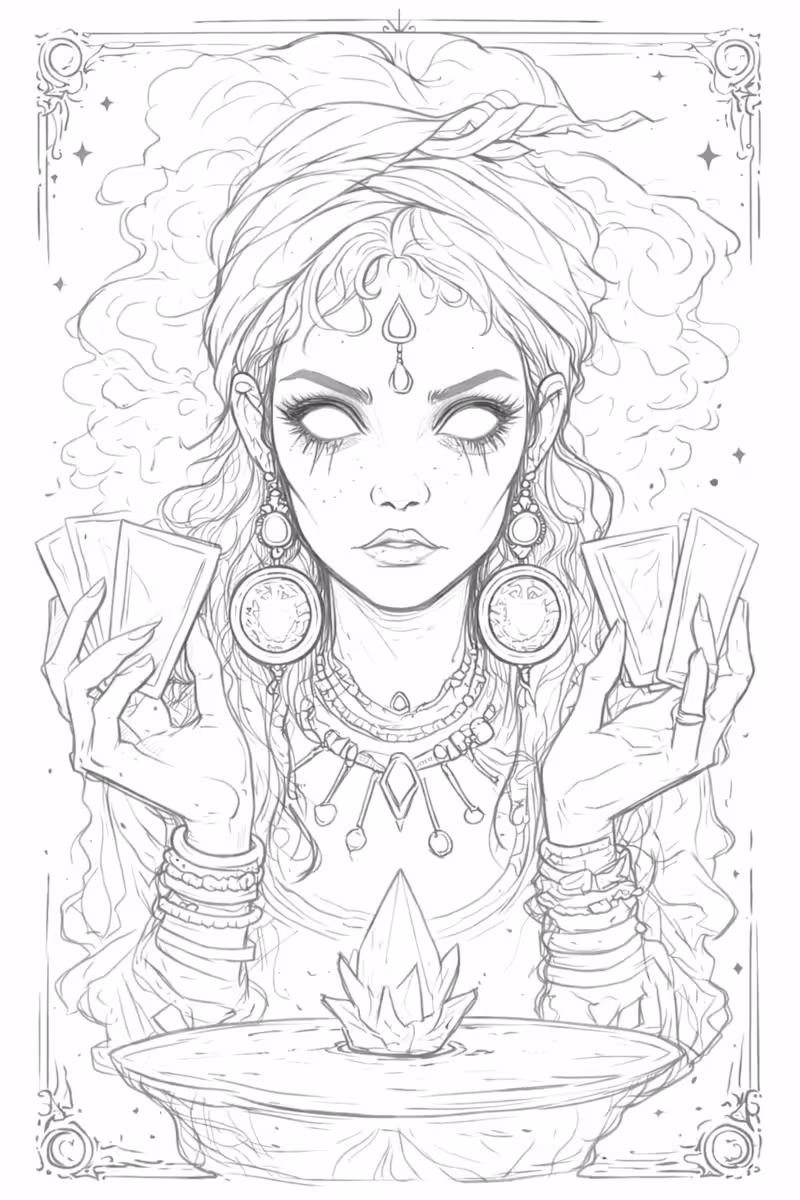 Cover image for Mystic Gypsy Collectors flyer For