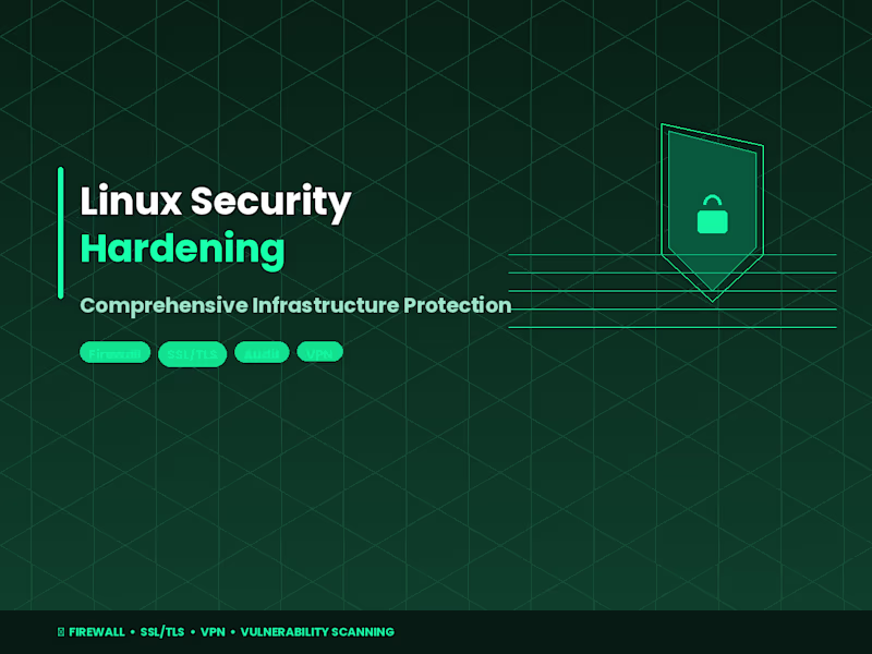 Cover image for Linux Server Security Hardening & Vulnerability Audit