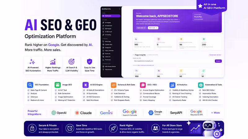 Cover image for 
AI SEO & GEO platform