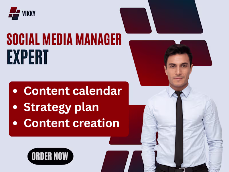 Cover image for **Social Media Manager: Boost Your Brand with Expert Strategy**