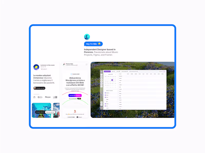 Cover image for HeyMilo: Personal Site, Built in One Day