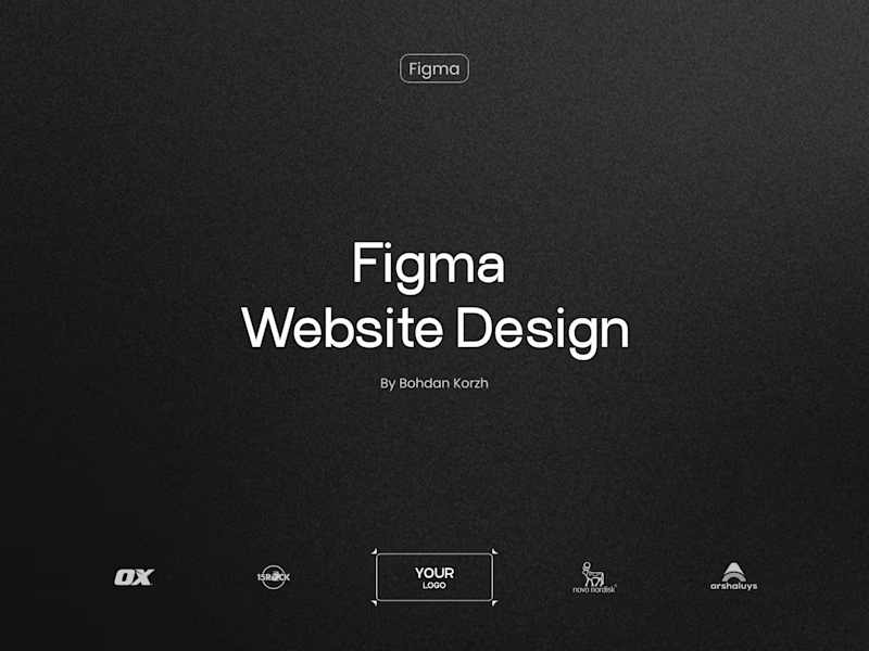 Cover image for Figma ♦︎ Website Design