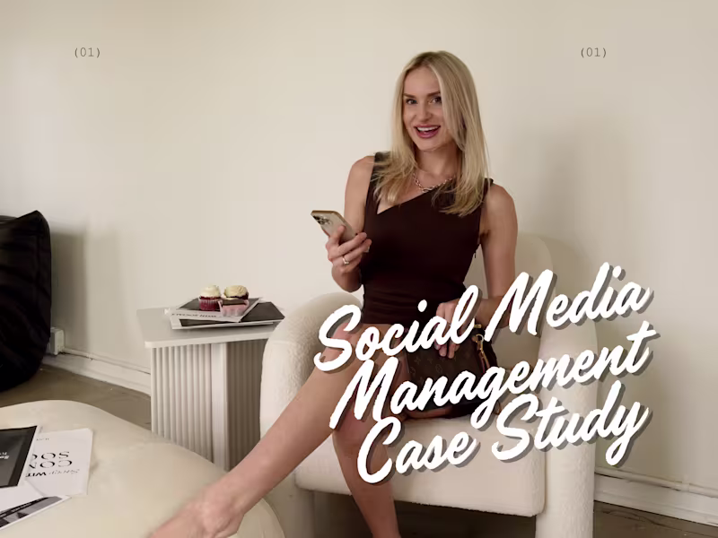 Cover image for Social Media Management Case Study 