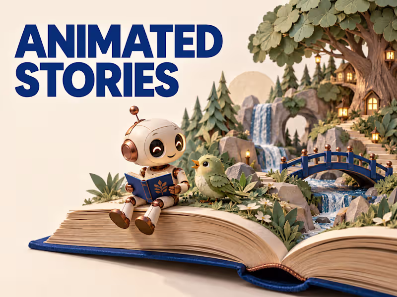 Cover image for Animated Stories & Educational Videos