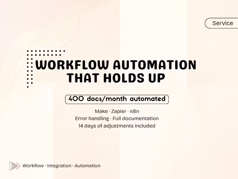 Cover image for Workflow Automation with Make, Zapier and n8n