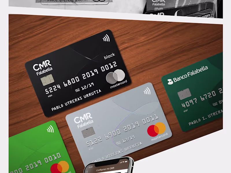 Cover image for Banco Falabella Cards Redesign