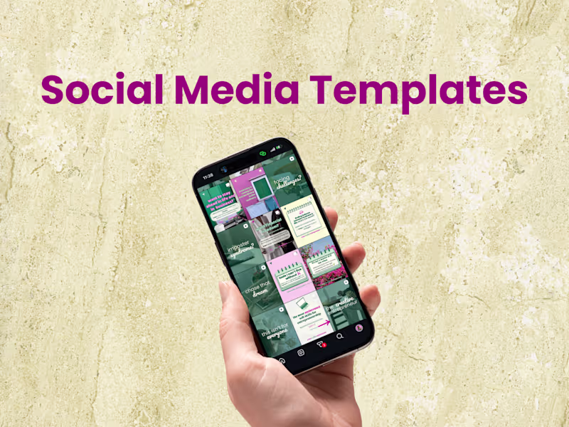 Cover image for Social Content Design (Carousels, Posts & Stories)