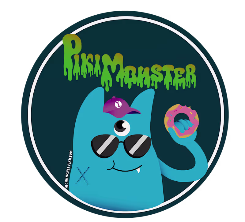 Cover image for Piki Monster Logo :: Behance