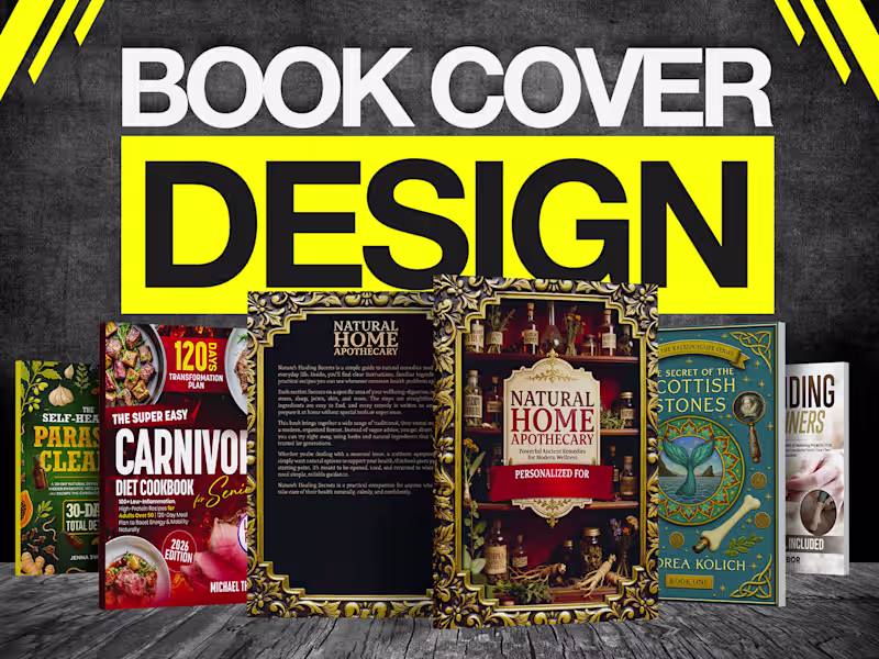 Cover image for Book Cover Design for Amazon KDP and Self-Publishing Authors