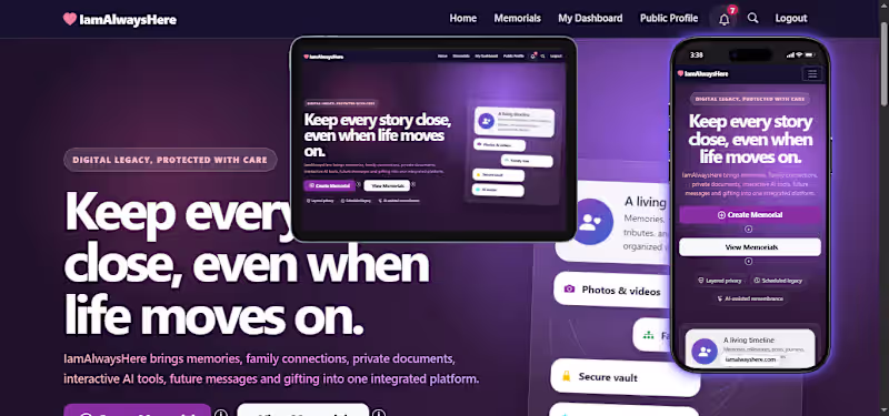 Cover image for IAmAlwaysHere (IASH) — Full-Stack Social Networking Platform