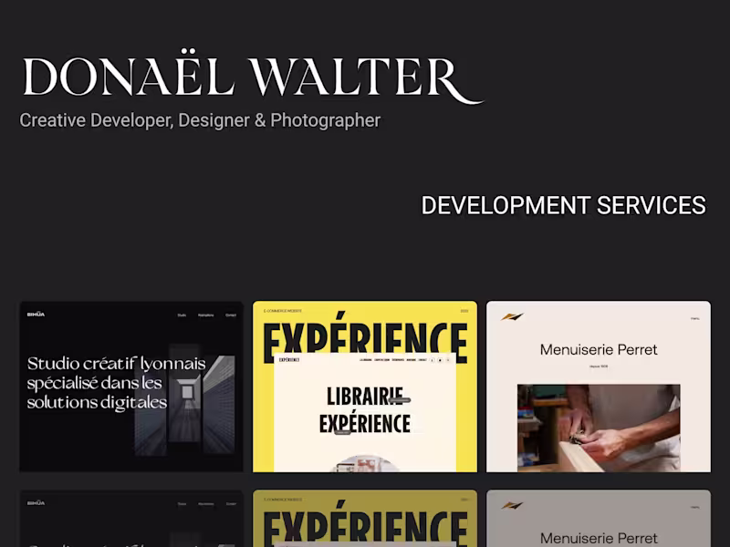 Cover image for Premium Showcase Website, End to End