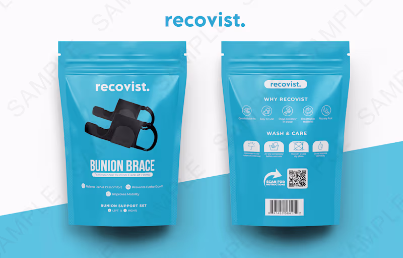 Cover image for Label & Pouch Design: Print-Ready Artwork