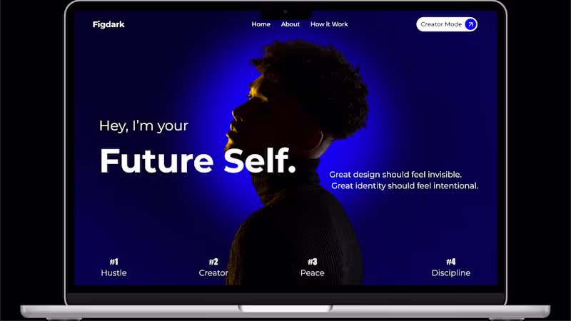 Cover image for Just designed something new —