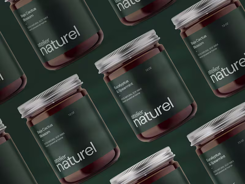 Cover image for Atelier Naturel Visual Branding and Identity System