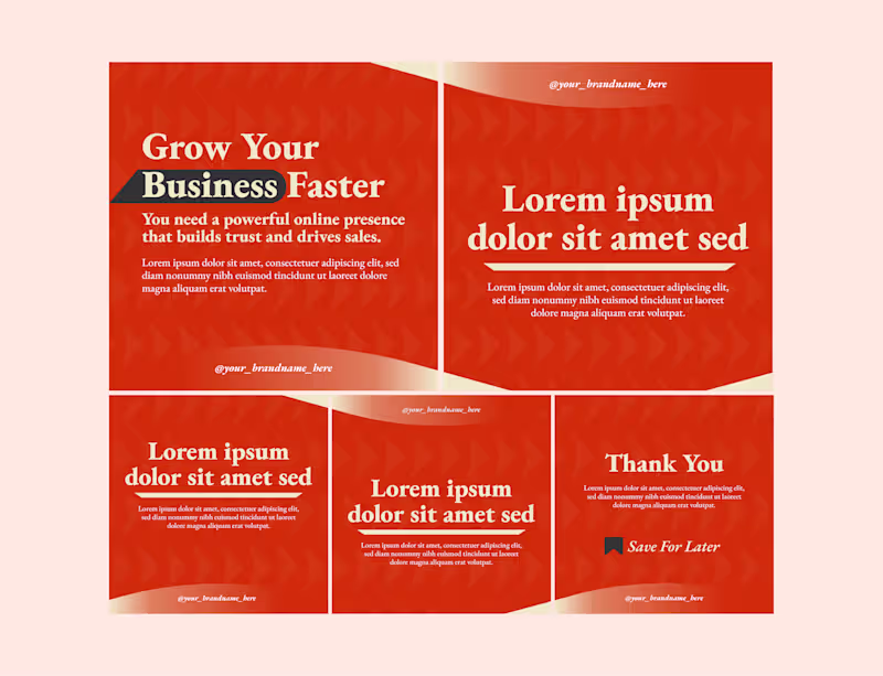 Cover image for Corporate Carousel Poster Collection