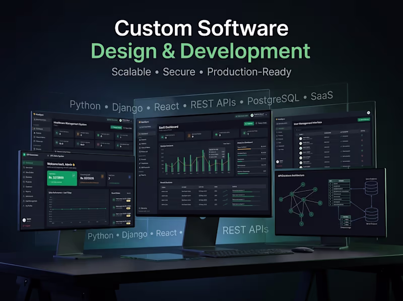 Cover image for Custom Software Design & Development