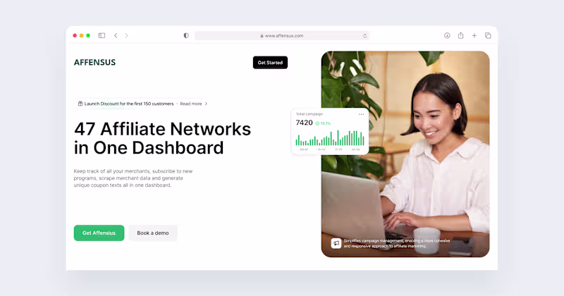 Cover image for Affensus: SaaS Landing Page Redesign + Framer Build