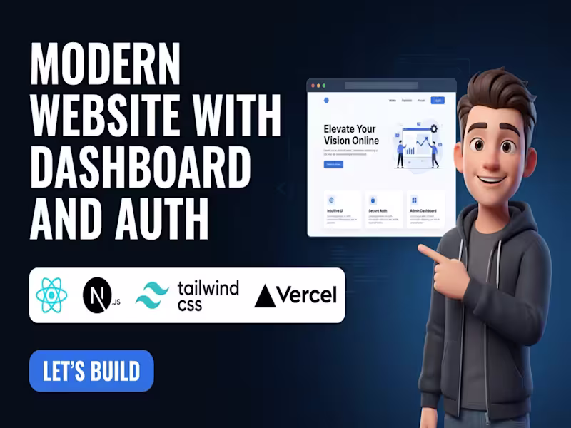 Cover image for I will design and build a high-converting website.