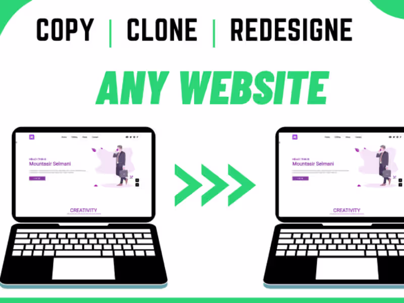 Cover image for Clone Website Development Project