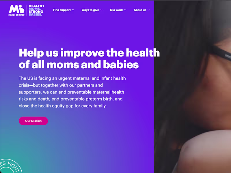 Cover image for Drupal developer for March of Dimes – Maternal Health Platform