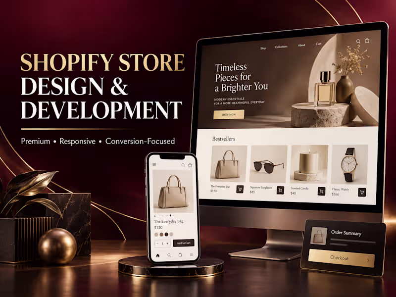 Cover image for Shopify Store Design & Development