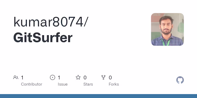 Cover image for GitSurfer: Intelligent Codebase Analysis Tool