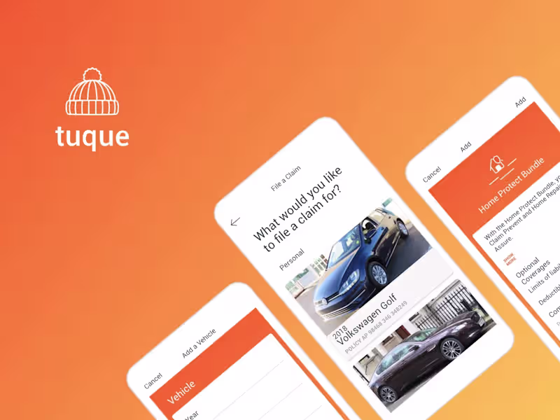 Cover image for Tuque Insurance App
