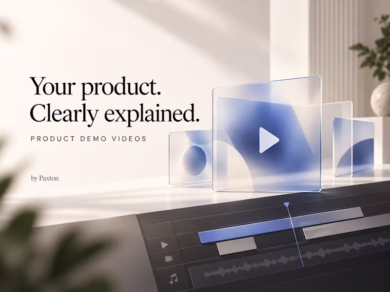 Cover image for Product Demo Videos for Apps and Software