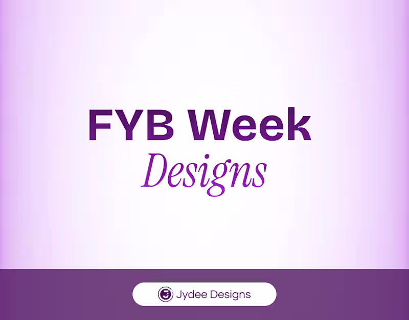 Cover image for FYB Week Designs for McPherson University