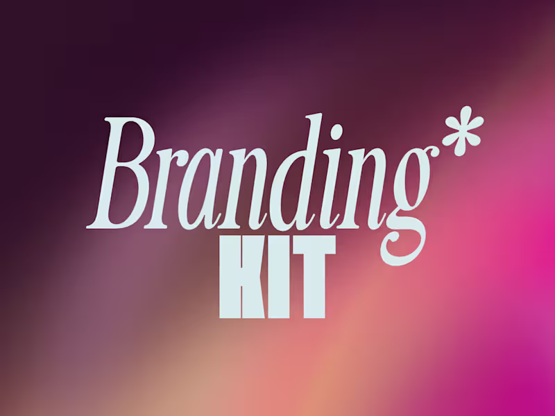 Cover image for Complete Branding Kit–Logo, Guidelines & Visual Identity Design