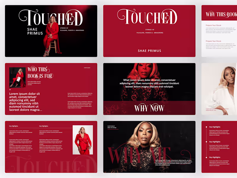 Cover image for Touched Presentation Template
