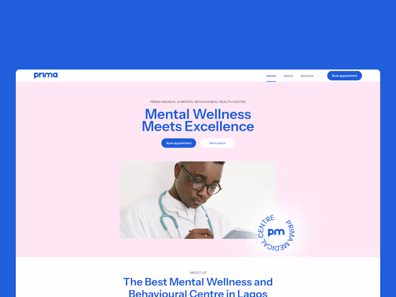 Cover image for Prima Medical — premium outpatient