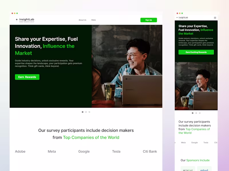 Cover image for Insight Lab Redesign: UX/UI Case Study