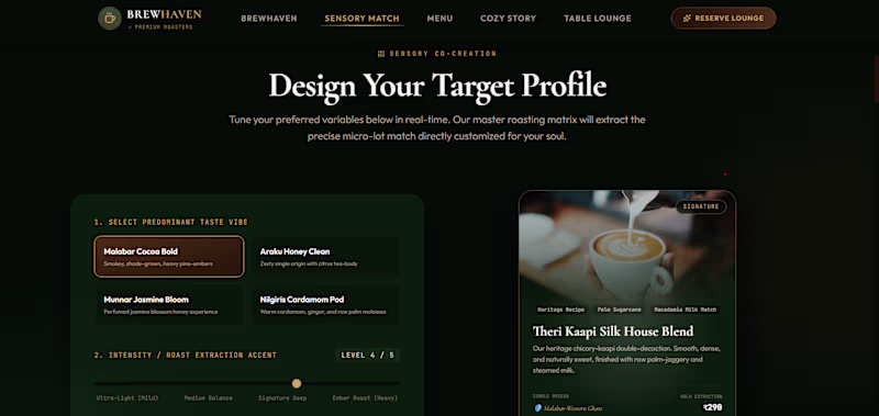 Cover image for Brew Haven is a custom React