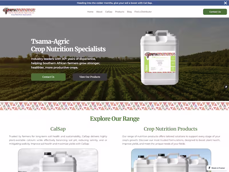 Cover image for Tsama Agricultural Agencies