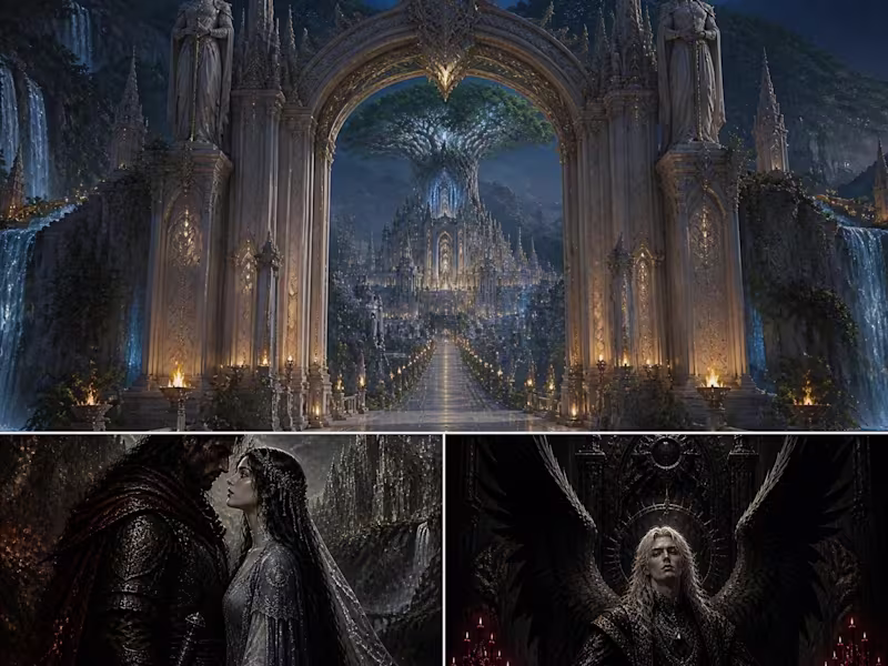 Cover image for I will build a cinematic fantasy world for your story or IP