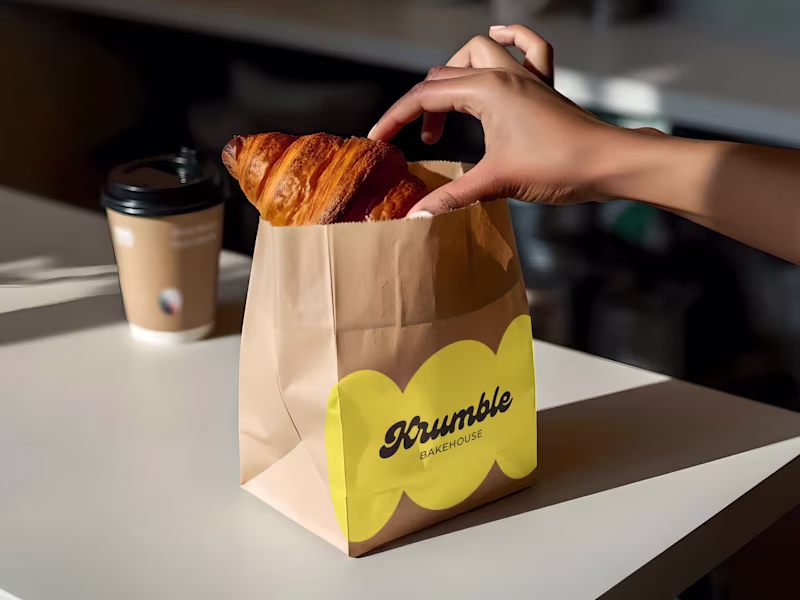 Cover image for Krumble Bakehouse - Branding & Design
