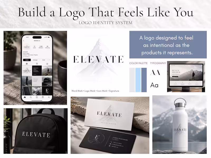 Cover image for Refined Logo Suite for Small Businesses & Personal Brands