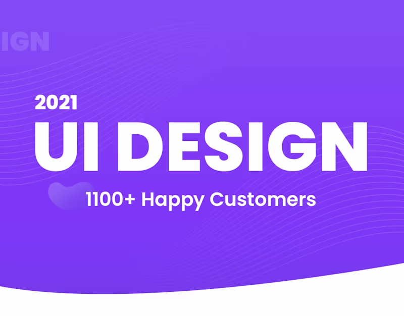 Cover image for UI Designs 2021