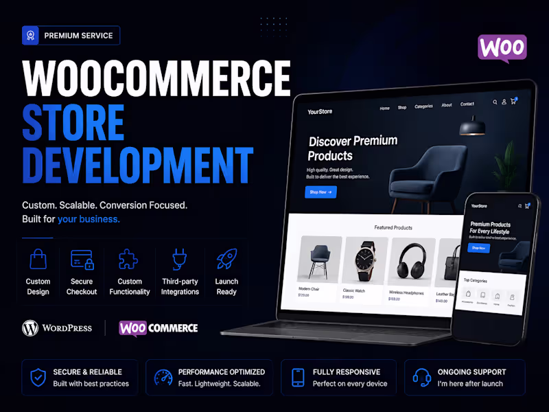 Cover image for Custom WooCommerce Store Development