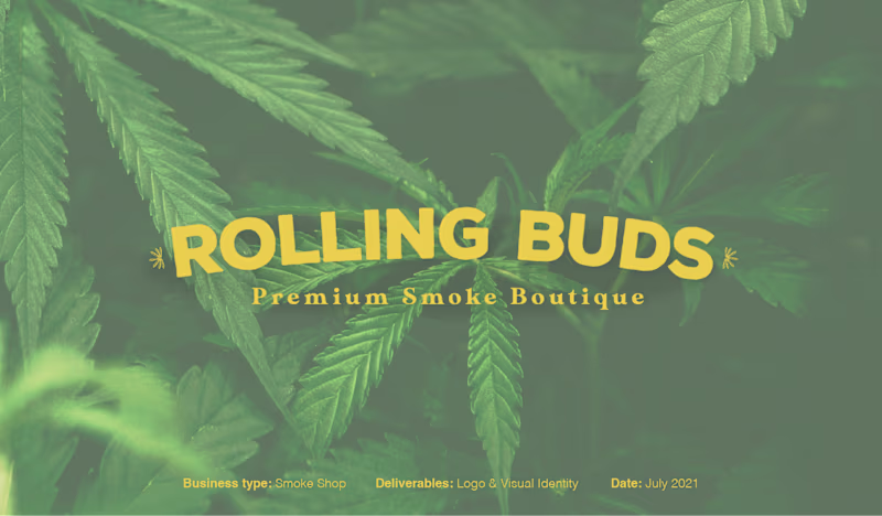 Cover image for Rolling Buds Branding :: Behance