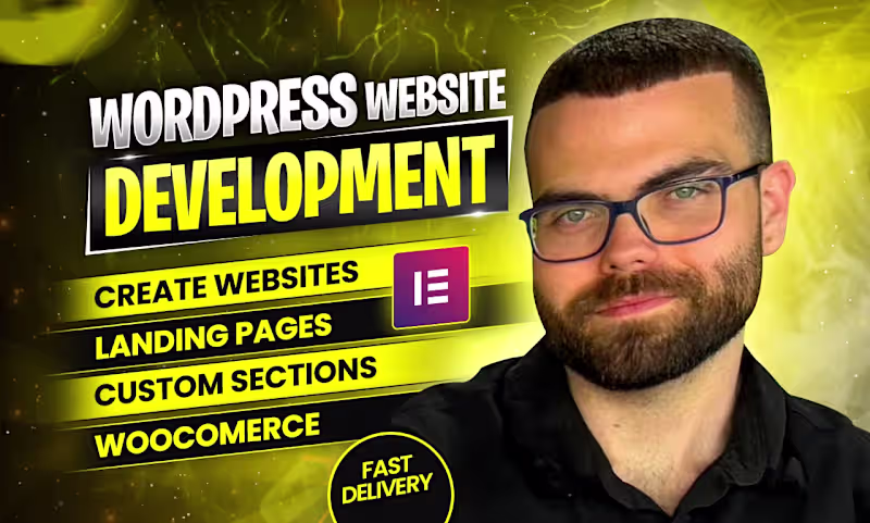 Cover image for Development of Wordpress Landing Page