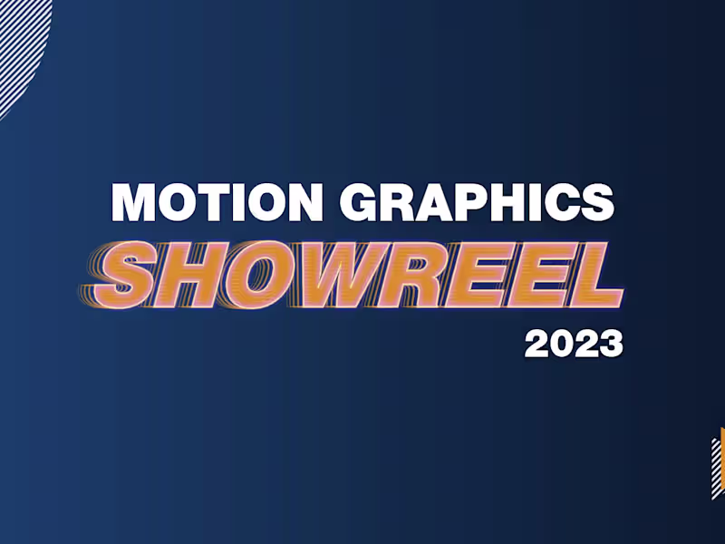 Cover image for Portfolio Reel (Motion Graphic)