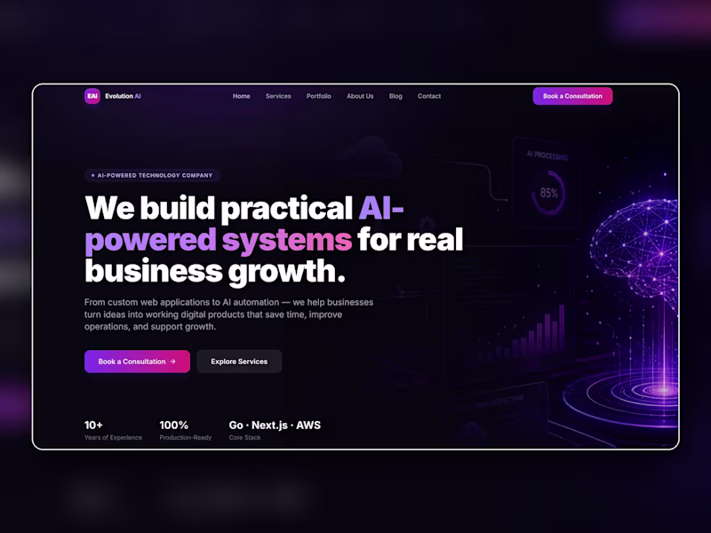 Cover image for Evolution AI — AI Implementation