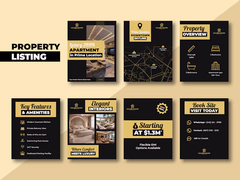 Cover image for Professional Property Listing Design